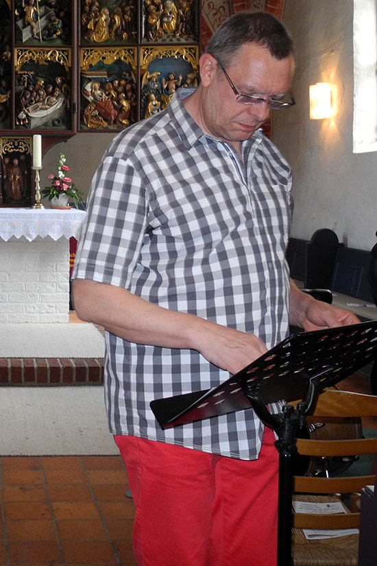 Kirchenmusikbeauftrager Ralf Behrens
